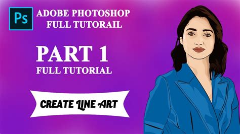 Vectorvexel Art Photoshop Tutorial Part 1 Line Art Photoshop