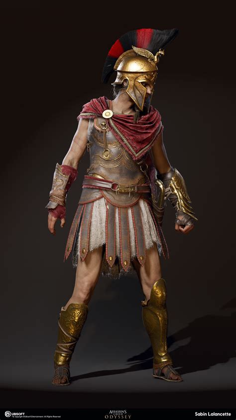 Artstation Alexioskassandra Outfit Mercenary Sabin Lalancette Assassins Creed Assassins