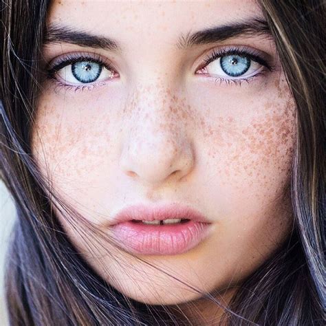 Instagram Beautiful Freckles Most Beautiful Faces Gorgeous Eyes