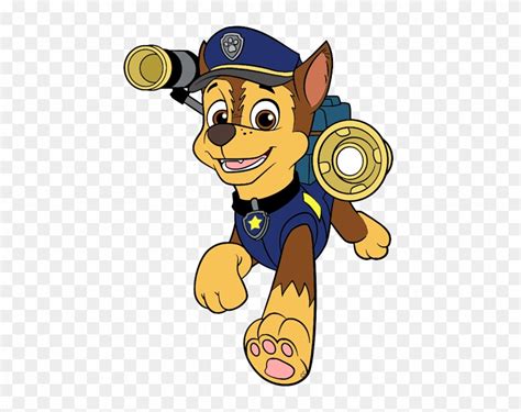 Chase Paw Patrol Cartoon Free Transparent Png Clipart Images Download
