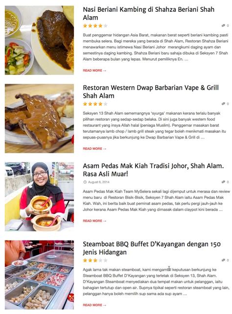 Contact makan sedap shah alam on messenger. Tempat Makan Sedap Di Shah Alam. Sangat Best & Menarik!