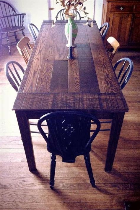 Reclaimed Oak Rustic Harvest Table By Rusticainnovations On Etsy 898