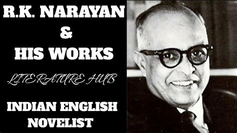 Biography Of R K Narayan And His Works Indian English Novelist Youtube