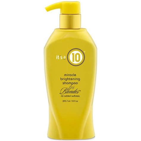 Its A 10 Miracle Brightening Blonde Shampoo Cosmetify