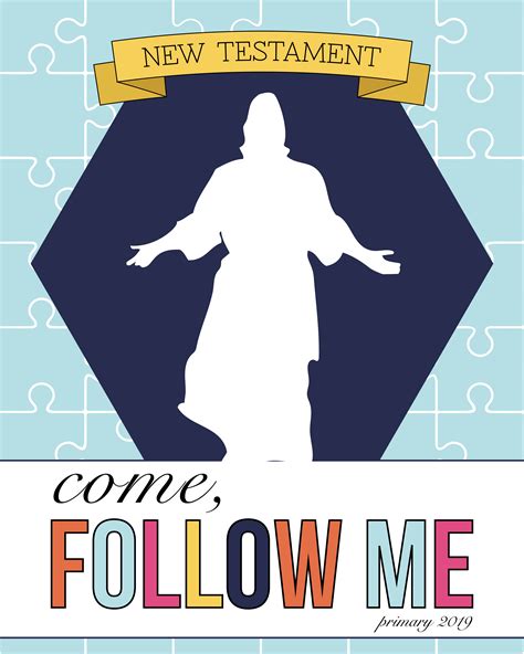 2019 Primary Come Follow Me New Testament Free Printables