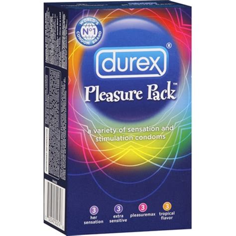Pm30274 Durex Pleasure Pack 12 Assorted Condoms Honeys Place