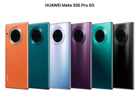 See how it compares with other popular models. Huawei Mate 30E Pro 5G has been officially announced