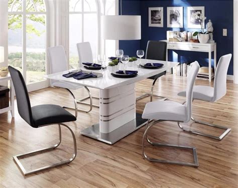 Modern Kitchen And Dining Room Extendable Table For Small Spaces My