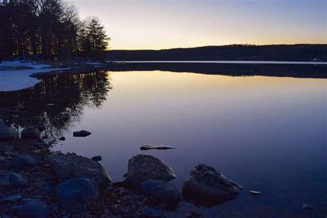 Beautiful Calm Coast Dawn Daylight Dusk Evening Horizon Lake