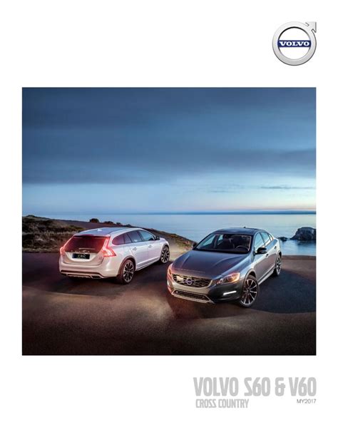 2017 Volvo S60 V60 Cross Countrypdf 141 Mb Katalogy A Prospekty