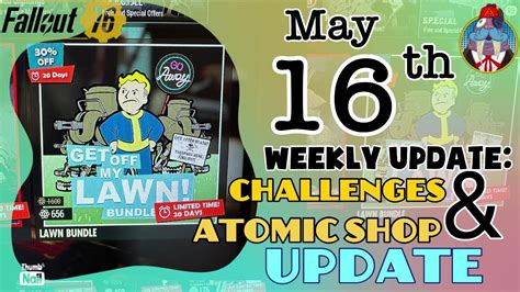 Fallout 76 Weekly Update Challenges Atomic Shop Tuesday May 16th 5 16