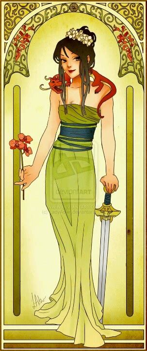 Mulan Warrior Art Nouveau Disney Disney Princess Art Disney Art