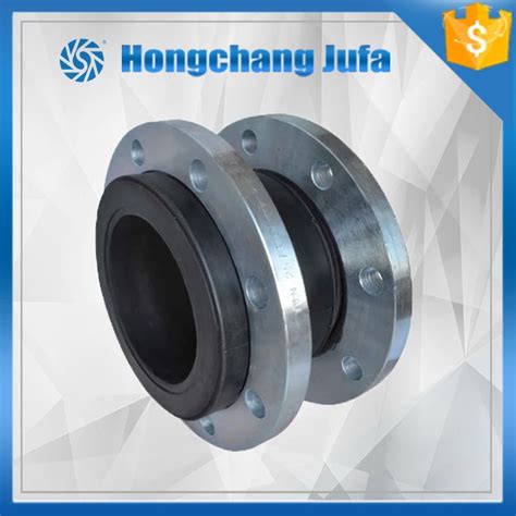 Sea Water Epdm Rubber Flexible Pipe Coupling With Flange Flexible