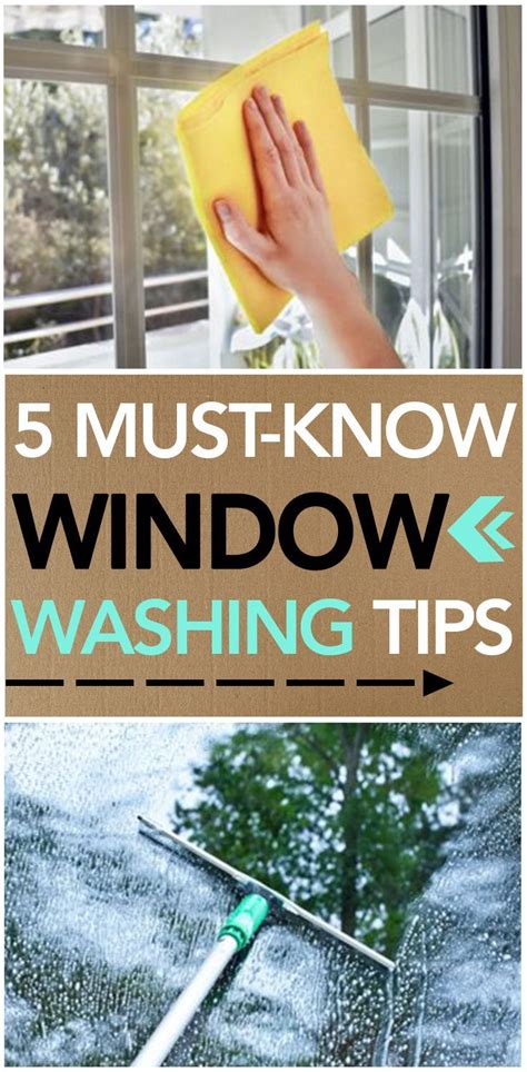 5 Must Know Window Washing Tips Washing Windows Diy Cleaning