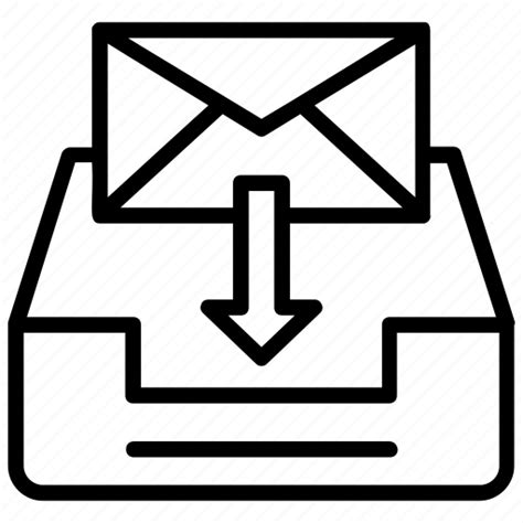 Inbox Inbox Message Inbox Messaging Mailbox Message Box Icon