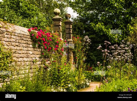 Romantic Gardens Haddon Hall Derbyshire Ray Boswell Stock Photo Alamy