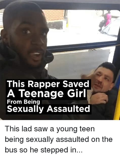This Rapper Saved A Teenage Girl From Being Sexually Assaulted This Lad