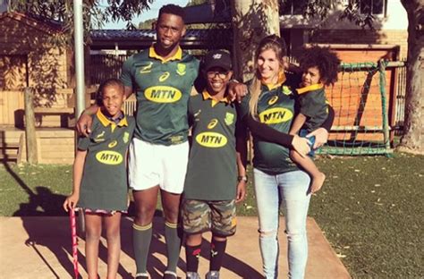 Siya kolisi's family life with wife rachel smith and their children nicholas & keziah. "I'm pretty strict with the kids and he's the good guy ...