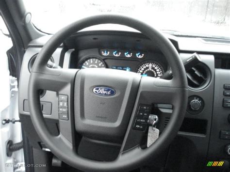 2013 Ford F150 Stx Supercab 4x4 Steel Gray Steering Wheel Photo