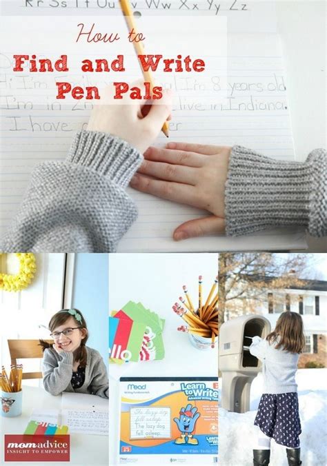 How To Find And Write Pen Pals Penpal Kids Writing Fun Summer Activities