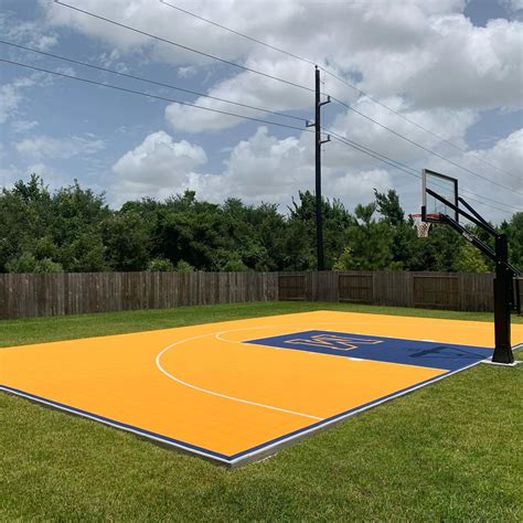 Custom Basketball Court Basketball Hoop Pros