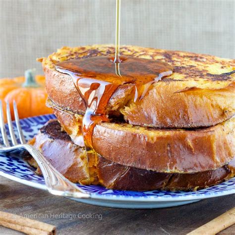 Pumpkin Spice French Toast For Two