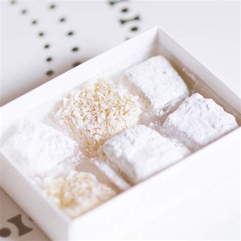 Mixed Box Of Handmade Turkish Delight By Merles Kitchen