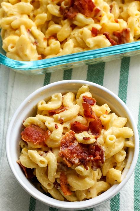 Creamy Bacon Mac And Cheese All Things Mamma