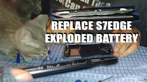 Samsung galaxy s7 edge is updated on regular basis from the authentic sources of local shops and official dealers. Replacing A Exploded Battery From A S7 Edge For The First ...