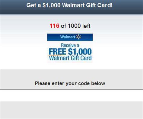 Is walmart giving out $1000 gift cards? Survey Scam - Free $1000 Walmart Gift Card Text Message