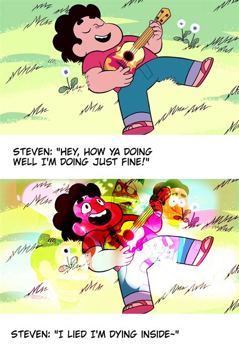 Here We Are In The Future And It S Steven Universe Memes Steven Universe Funny Steven