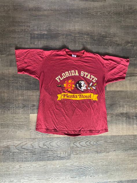 Vintage Vintage 80s Florida State University Fsu T Shirt Grailed