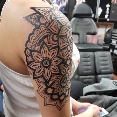 Bee and mandala tattoo for full sleeve. half sleeve mandala tattoo | Mandala tattoo sleeve, Tattoo ...