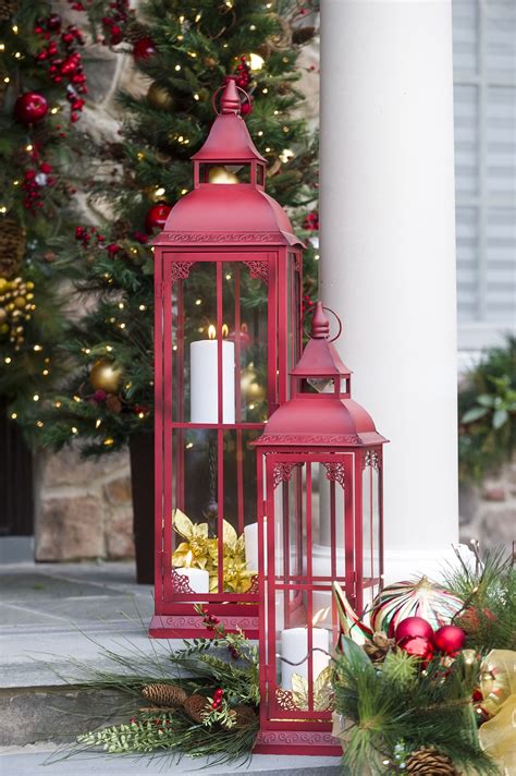 Ideas For Decorating A Lantern For Christmas Jon Homes