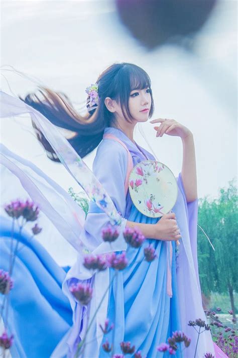 Hanfu Girl Beautiful Japanese Girl Beauty Eternal Hanfu Girl