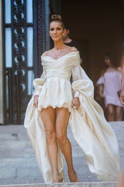Céline Dion Pictures And Photos Fashion Hot Pink Cocktail Dress Celine Dion