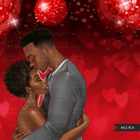 Valentine Couple Png Love Png African American Couple Clipart Black