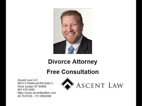 Utah Divorce Attorney Free Consultation Youtube