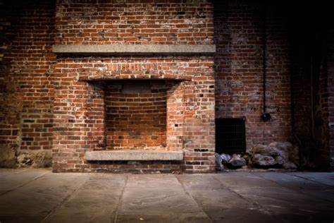 Brick Wall And Fireplace Stock Photo Download Image Now Istock