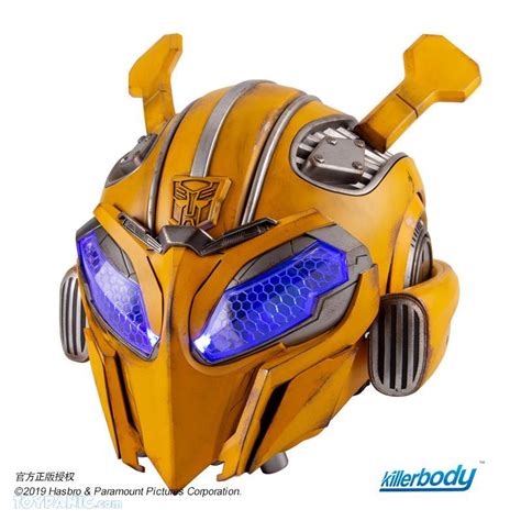Killerbody 11 Scale High End Replica Transformers Bumblebee Helmet