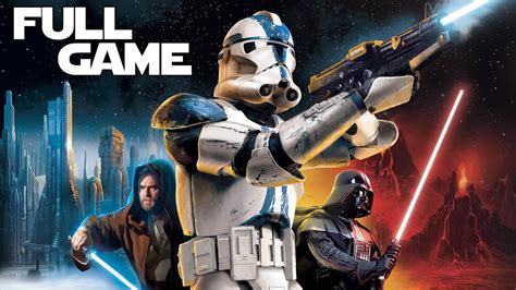 Star Wars Battlefront 2 Classic 2005 Gameplay Walkthrough Full Game Youtube