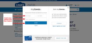 If you already have lowes credit card, then you need to activate your account online. Lowe's Consumer Credit Card Online Login - CC Bank
