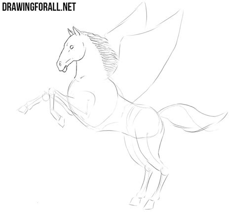 How To Draw A Pegasus