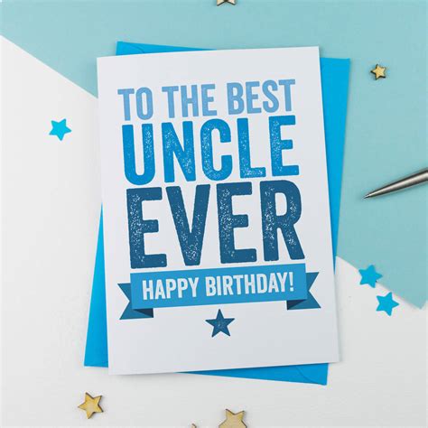 We did not find results for: Best Uncle Ever Birthday Card By A Is For Alphabet ...