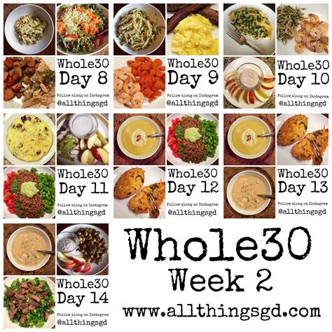 Whole30 Week 2 Meals And Recipes Whole 30 Meal