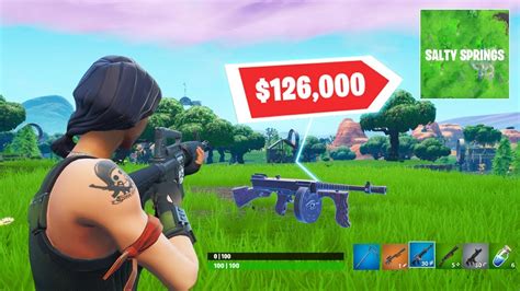 How Much Fortnite Items Cost In Real Life Youtube