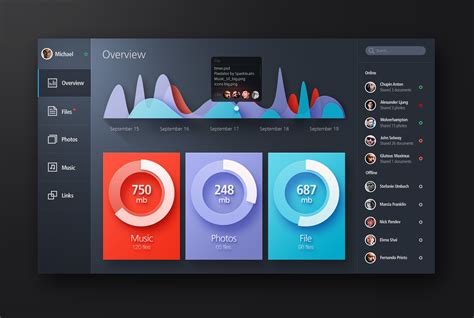 Bold Color Flat Web Ui Elements Kit Download Download Psd