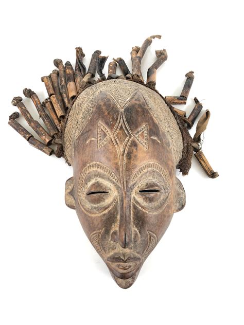 Lot Vintage African Cameron Ceremonial Mask