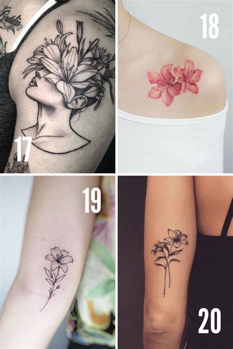 53 Lily Flower Tattoo Ideas That Are Beautiful Meaningful