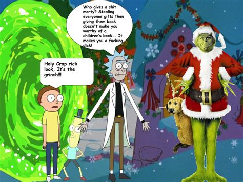 Rick And Morty Christmas Rrickandmorty
